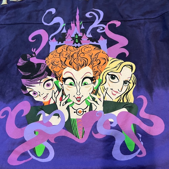 Disney world Halloween hocus pocus Sanderson sister with binx spirit jersey - Picture 5 of 6